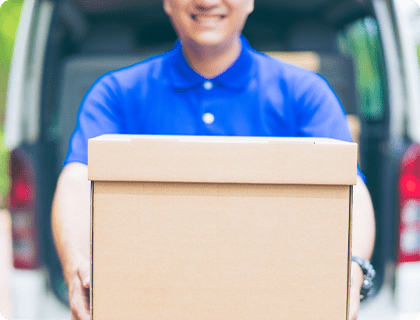 ベテランドライバーによる 高品質・時間厳守なお届け